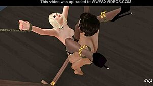 The captive with tits and ass sex