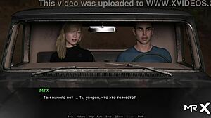 Girl hints at car anal sex scene