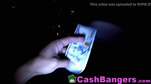 Dumb Huge Tits Cabbie Offers Blowjob For Cash