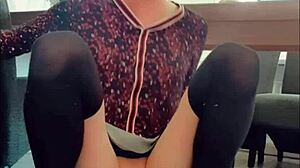 Annemieke Takes Dildo Deep in Assfucking Anal Moaning Session