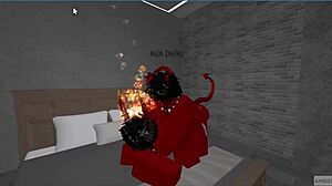 démon szenvedélyesen dug gazdag femboyt