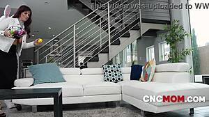 Free use Easter fun with stepmom, all day long! 🐣