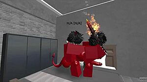 demon passionately fucks rich femboy