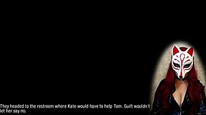 Kate 14 lends a hand with a sneaky handjob in 3D cartoon game