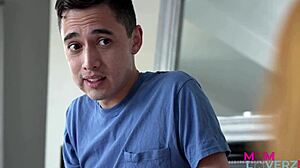 stepmom lauren phillips enjoys her boy toy