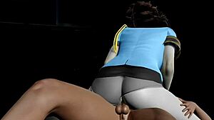 Hentai guard gets deepthroat in night class