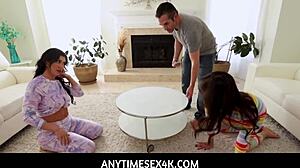 Anytimesex4k - Heartfelt Free Use Fantasy with Teen 18+ Stepdaughter in Hardcore Fucking and Blowjob Scenes