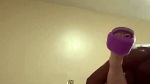 the white snow bunny gets fucked by monster cock at home