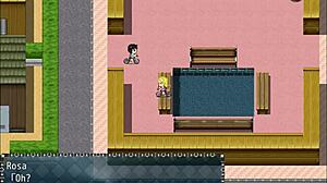 Man gets blowjob and cumshot on street during flash cycling.