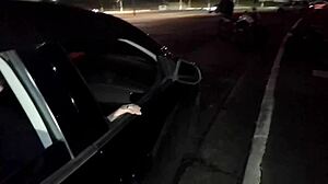 Wife Exposes Her Ass Outdoors for Strangers to Penetrate Publicly in Doggystyle and Blowbang