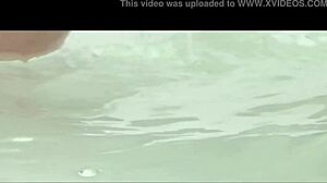 Relaxing Bath Time with Personal Pleasure in Jacuzzi