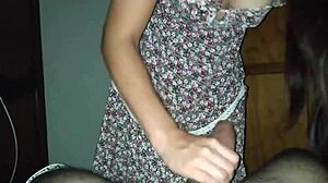 Pov Stepsister Sneaks Into My Room In Tight Dress Seducing