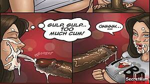 Hey, tengok isteri aku didominasi di kelab!