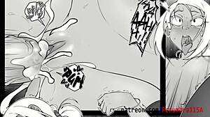 Bad luck strikes in this anime hentai adventure