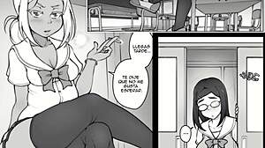 Bad luck strikes in this anime hentai adventure