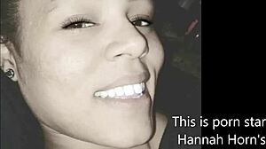 Hannah Horns Crushes with Bisexual Toys, Masturbation, Lesbian Dildo, and Ebony Slut