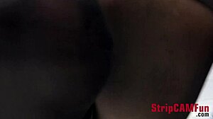 Redhead Olivia in Nylon Stockings Displays Feet Fetish on Webcam