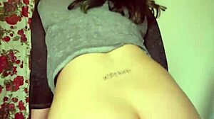 Mexican latina twerks naked with big ass intensely