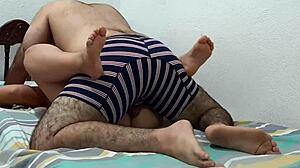 Sex In Parents' Room With Blonde Teen 😏