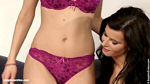 i'm fingering her wet pussy so passionately, megan and ioana kissing like crazy