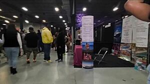 Wow, Anastasia Dior at Edison NJ for Exxxotica 2023 Anniversary! 🎉