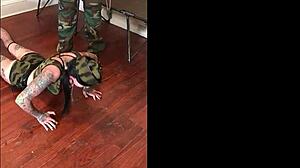 latina milf trains tatted slut in lesbian pornstar bootcamp bts