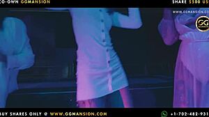 Two Wet Blondes Lying Down At Ggmansion