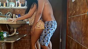 Found Her in Bathroom and Tested Something New