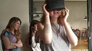 Angela explores her new anal toy