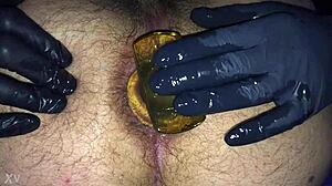 Oh wow, that 6cm anal plug is intense!