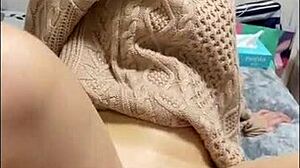 Asian Babe's Wet Pussy From Intense Fingering