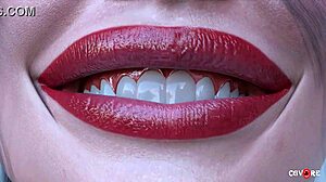 giantess explores the city in free animation version