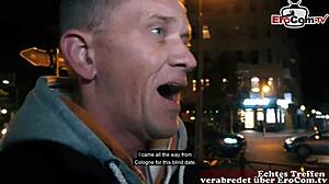 Intense Street Pickup Of Tattooed Fitness Teen