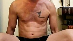 Sexy Man Does Yoga With Max Shenanigans