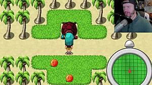 Bulma's uncensored adventure with monsters in hentai