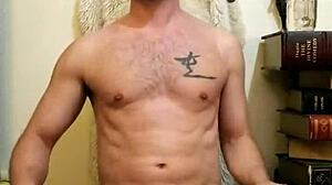 Sexy Man Does Yoga With Max Shenanigans