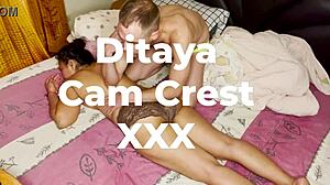 Ditaya Enjoys Cam Crest's Sexy Body Massage