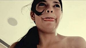 Hot Mexican Girl Craves Big Dick Oral Orgasm