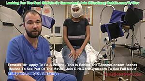 Ei Taylor Ortega, pronta para pesquisa de orgasmo intenso com as mãos enluvadas do doutor Tampa?