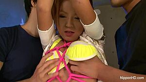 Bad Little Asian Girl Faces Punishment in Wild Gangbang