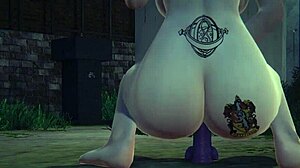 ¡Estoy obsesionado con Hermi follando en escena de parque hentai sin censura!