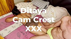 Ditaya Enjoys Cam Crest's Sexy Body Massage