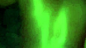 Ebony nympho's petite frame craves big cock