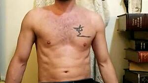 Sexy Man Does Yoga With Max Shenanigans