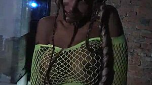 Monika Fox Poses Seductively With Pierced Nipples