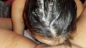 Girlfriend Licks Pussy While Neighbor Lies Next To Us