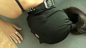 Submissive ass licking slut