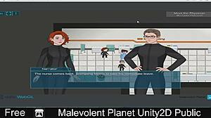 This public scene in malevolent planet unity2d is erotic