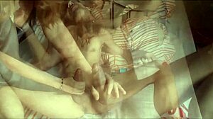 French Slut in Satin Outfit