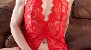 Belgian Milf Models Red Lingerie
